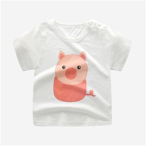 T-Shirts Moda Pamuk Kardeş Kardeşi Çocuklar Çocuk Karikatür Baskı Tişörtleri Üstler Giyim Tee Damlası Bebek Annelik Tees Dhnby