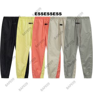 Calças masculinas de grife ESS masculinas femininas calças de cor sólida calças esportivas hip hop para homens corredores casuais tamanho S-XL