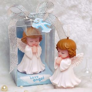 Outros suprimentos de festa de evento 10 PCs favores de casamento e presentes para os hóspedes Festa de aniversário de chá de bebê Velas de anjo para bolo de lembranças Decorações 230321