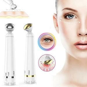 Eye Massager Mini Vibration Wand Electric Massage Pen for Dark Circles AntiAgeing Beauty Device 230321