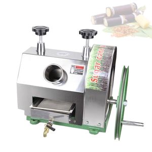 Máquina de prensagem manual de suco de cana de aço inoxidável Extrator de suco de bagaço Máquina de extração de suco de cana de açúcar