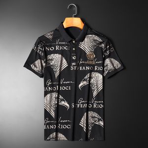 Mens Polos Shirt Summer T-Shirt Designer Polo Leopard Animal Letter Budget Letters