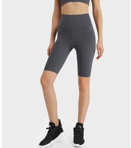 lu-223 Taglia unica ONE Align Pantaloncini Completi da yoga Pantaloncini da golf da tennis Deodorante antibatterico da donna Vita alta Sollevamento fianchi stretti Pantaloni da yoga Capris