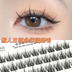 False Eyelashes Upgrade A-type Manga Natural Individual Cluster Quick DIY Feather Fan Eyelash Extensions KIT Cosplay Makeup