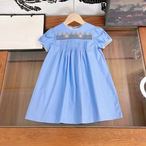Girl's Dresses Kid Girls Flower Maxi Clothes Fashion Designer Youth Baby Cloth Set 100-160cm