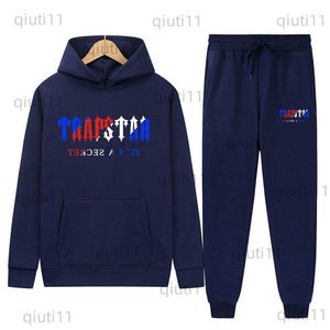 Men's Tracksuits Designer Tracksuit TRAPSTAR Brand Printed Autumn Winter Sportswear pullover Hoodies Casual Mens Clothing Outdoor Running Basketball top T230321