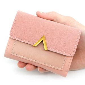 Plånböcker Sailor Moon Women Wallet Fashion Card Holder Coin Purses Female Plånböcker Små pengar Purses Ny Clutch Bag Flaming Wallet G230308