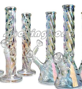 Кальяны высокий бонг радужные стеклянные водяные бонги барботер нижняя перк курительные трубки стеклянные мазки с чашей 14 мм