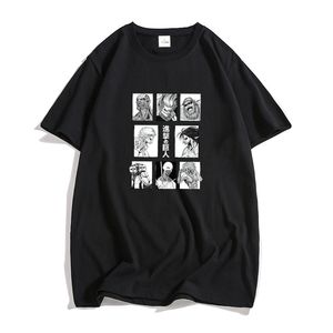 タイタンTシャツのメンズTシャツアニメアニメコットンシンゲキノーキョジンTシャツ日本スタイルエレンイエガーアッカーマンキスTSHRIT 230321