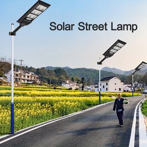 Utomhus kommersiella LED Solar Street Light 600W 500W 400W 300W 200W 100W parkeringsplatser Lampor Usastar