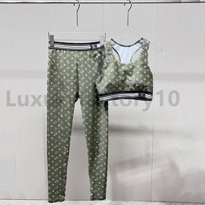 Kvinnors yogor kläder sportkläder Tracksuits Träningskläder bär sport Gym Legging Fitness Bh Crop Top Long Sleeve Yoga Suit