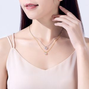 Круглый 2CT D Цвет Moissanite Pass Test Diamond 925 Серебряные серебряные кусочки свадебные подвески для женских украшений