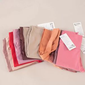 lululemens womens leggings 바지 높은 허리 LU-32 색상 디자이너 요가 스포츠 체육관 착용 레깅스 클래식 S 탄력있는 Fiess 레이디 전반적인 전체 스타킹 m8a8