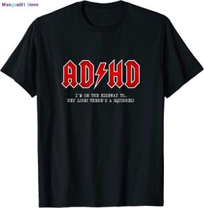 メンズTシャツADHDハイウェイトゥヘイルックTシャツ男性グランジストリートウェア日本のTシャツ日本フーニーティートップTシャツトップトップドロシップ0321H23 0322H23