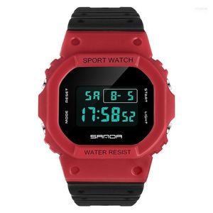 Muñecos de pulsera Sport Wall Watch Wonmen Gshock Ejército Wallwatch Dual Watches For Men Clock Horas impermeables al aire libre Iris22