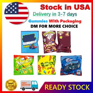 USA Stock prefilled D9 Edibles Gummies thco candy 500 600mg With Packagings bag Made And Shipped Directly From USA