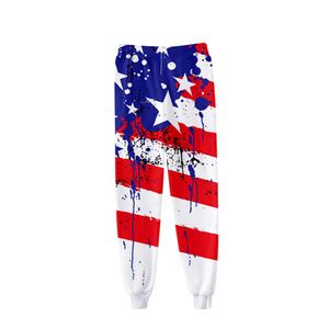 3d Print Men Women Skull Eagle USA National Flag Harajuku Full Length Sweatpants Winter Pants Casual Funny Trousers 006