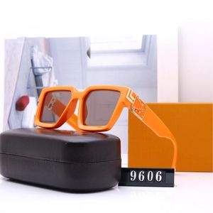 Top-Designer-Luxus-Sonnenbrillen für Damen und Herren, Brillen, Outdoor-Sonnenbrillen, großer quadratischer Rahmen, modische klassische Damen-Sonnenbrillen, Spiegel, Qualität 96006