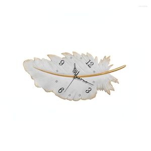 Orologi da parete Nordic Modern Unique Luxury Fashion Art Creative Bathroom Aesthetic Golden Reloj Pared Home Design Gift