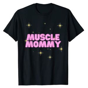 Kadın Tshirt Spor Salonu Kas Anne Pompa Kapağı Kadınlar için Y2K Top Sayılar Teklif Mektup Baskı Fitness Tee Anneler Günü Anne Karısı Hediyeler 230321