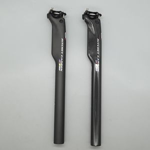 Grupki rowerowe Pełne węgiel MTB Seat Pieść Rurka Rowerowa Rower SEATPOST Góra 27 2 30 8 31 6 350 400 mm 230321