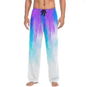 Pantaloni da uomo Pantaloni da notte modali da uomo con gradiente di colore Pantaloni da pigiama da uomo Pantaloni da pigiama morbidi Pigiama Homewear 2023 Primavera Estate