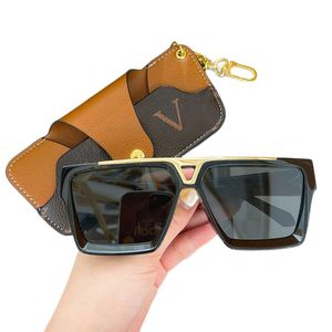 Очки Четырех сезонов очки пары солнцезащитные очки для солнцезащитных очков для женщин в стиле борьбы с ультравиолетом UV400 Последняя корзина IR Мужчины солнцезащитные очки дизайнерские очки стекло стекло