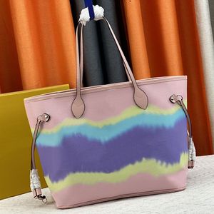 Gradual Handbags Purse Tote Shopping Bag Women Travel Shoulder Bags Genuine Leather Fashion Letters Interior Zip Pocket Silver Hardware 31cm