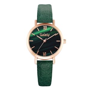 HBP Leisure Lady Watch Green Dial Business Watches Luxury Women Wristwatch Pasek