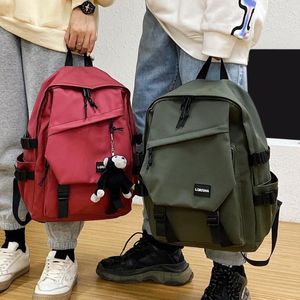 バックパック大容量かわいい女性Man2023 Ins schoolbag for 10代