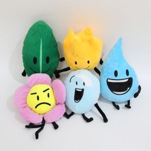 Cartoon Battle for Dream Island Plush Doll Pink Blue Yellow Purple Dolls for Children Cute Soft Plush Toys Stuffed Animals Artist