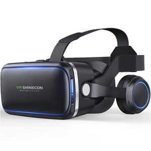 VR/AR -enheter VR -glasögon 3D Virtual Reality G04E Game Console Headset Mobiltelefon Stereo Movie Digital Drop Delivery Games Accessori DH5M9