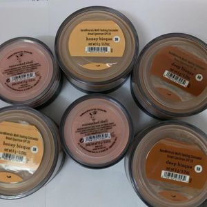 Makeup Podkład luźne minerały proszkowe wielozadaniowe korektor Broad Spectrum SPF20 Honey Bisque 3B/ Deep Bisque 5B/ Sunwashed Shell