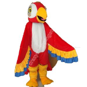 Gorąca sprzedaż cudowna maskotka Parrot Mascot Cartoon Temat Fancy Dress High School Mascot Apparel