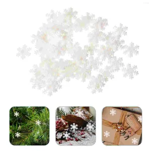 Christmas Decorations Hanging Snowflake Snowman Ornament Pendants Garland Slice Embellishments Party Fillers Bag Decor Tree
