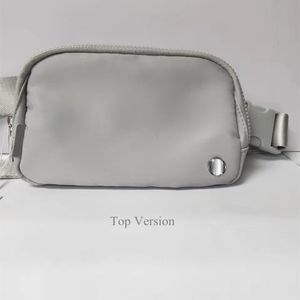 LL Outdoor Bags Women Men Waist Bag Belt Bag Gym Elastic Adjustable Strap Zipper Fanny pack High End