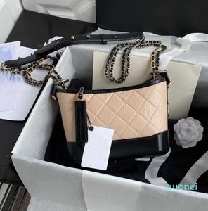 Lady Classic Gabrielle Schultertaschen mit einer Kette, Designer-Handtaschen, Cross-Body-Taschen, Geldbörse, Damenmode, Klappe, beliebtes Oberteil, einfarbig