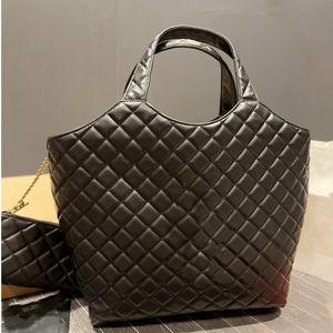 ICARE maxi bolsa de luxo bolsa bolsa bolsas de luxo Mulheres bolsas de embreagem Mensageiro de couro preto borlas crossbody grandes bolsas de ombro de moda