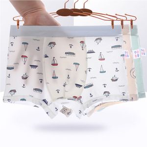 Panties Childrens Underwear for Kids Cartoon Shorts Soft Cotton Underpants Boys Sailboats Pattern 5Pcslot 230322
