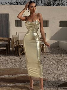 Party Dresses Backless Slip Tight Midi Dress Women 2023 Summer Sexig Elegant Evening Night Club Ladies Bodycon Wrap Wholesale Y2303