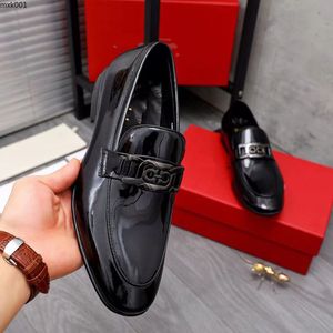 Gentlemen Business Genuine Leather Flats Andando Mocas Casuais Men Wedding Party Designer Dress Shoes Tamanho 38-45 Mkjkk MXK1000001