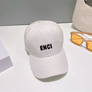Lyxdesigner hink hattar för män kvinnliga brev trendig stil mjuk bekväm casual baseball caps sunshade sunhats
