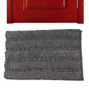 Bath Mats Chenille Rug Super Absorbent And Soft Rugs Fluffy Floor Home Decor For Kitchen Living Room Easy To