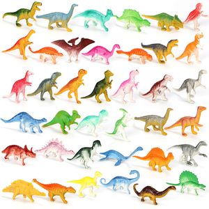 アクションおもちゃの数字39pcslotミニ恐竜モデル子供教育おもちゃ小さなシミュレーション動物の子供のための男の子ギフト230322