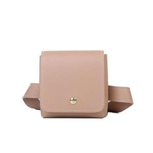 Taille Taschen Mode Frauen Packs Pu Leder Gürtel Einfarbig Tasche Schulter Brust Crossbody Weiche Fanny Pack