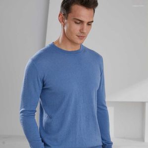 Camiscedores masculinos 2023 Man Pullovers O-pescoço de inverno Moda de inverno Cashmere malha de lã roupas de lã