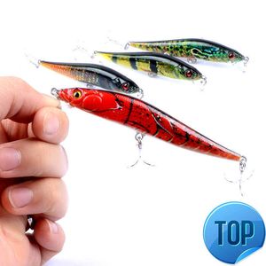 1 datorer 10 cm 10g Hot SP Fiske lockar Professionella UV -färger Minnow Magnet Weight System Wobbler Crang Bait Fishing Accessories