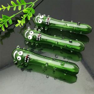 2023 Tubos de fumantes New Europe e Americaglass Tubbler Smoking Pipe Water Glass Bong Green