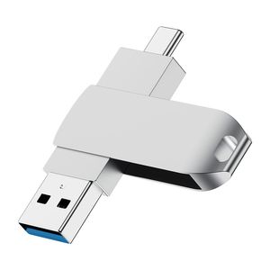 Unità flash USB di tipo C per computer e telefoni cellulari Dispositivo di archiviazione mobile da 16 GB/32 GB/64 GB/128 GB/256 GB