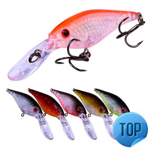 1st Minnow Fishing Lure 8.2cm4.5G Topwater Hard Bait Wobbler Bait Crank Bait Carp Striped Bass Pesca Fishing Tackle Swimbait